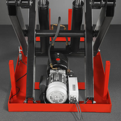 4400lbs Capacity Stationary Electric Hydraulic Double Scissor Lift Table,  51.2" x 33.5" Platform,  70.1" Lift Height,  UL Certified Motor,  ELTD44