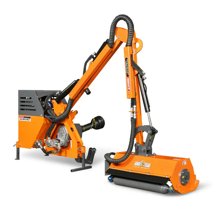 31.5" Remote Control Operation, Maximum Reach 11'2", 3-Point Boom Mower, 20-55HP, ERM80
