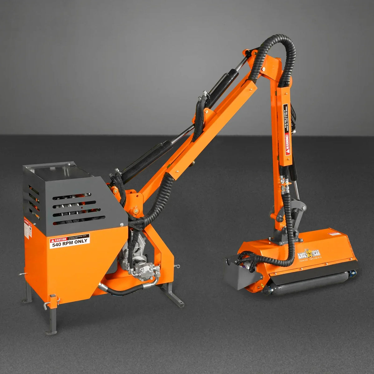 31.5" Remote Control Operation, Maximum Reach 11'2", 3-Point Boom Mower, 20-55HP, ERM80