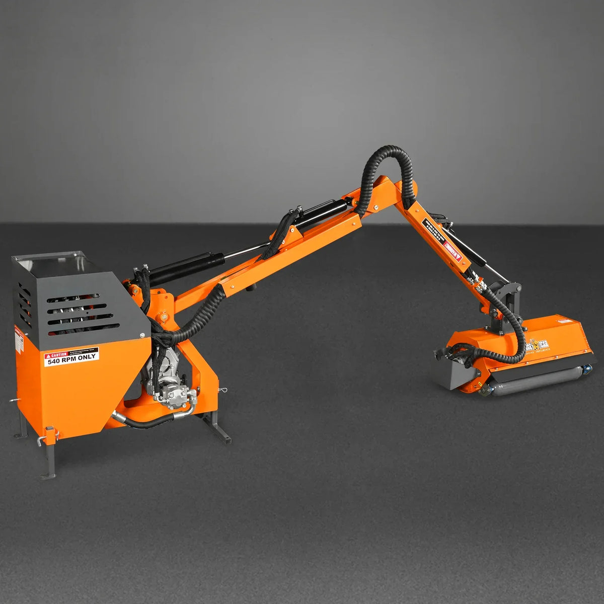 31.5" Remote Control Operation, Maximum Reach 11'2", 3-Point Boom Mower, 20-55HP, ERM80