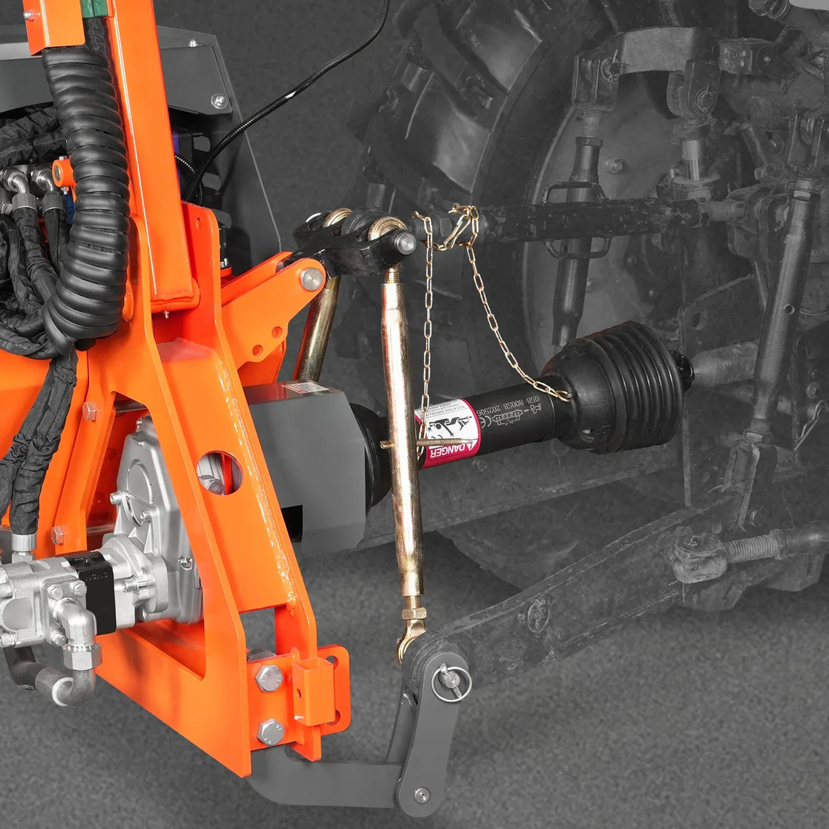 31.5" Remote Control Operation, Maximum Reach 11'2", 3-Point Boom Mower, 20-55HP, ERM80