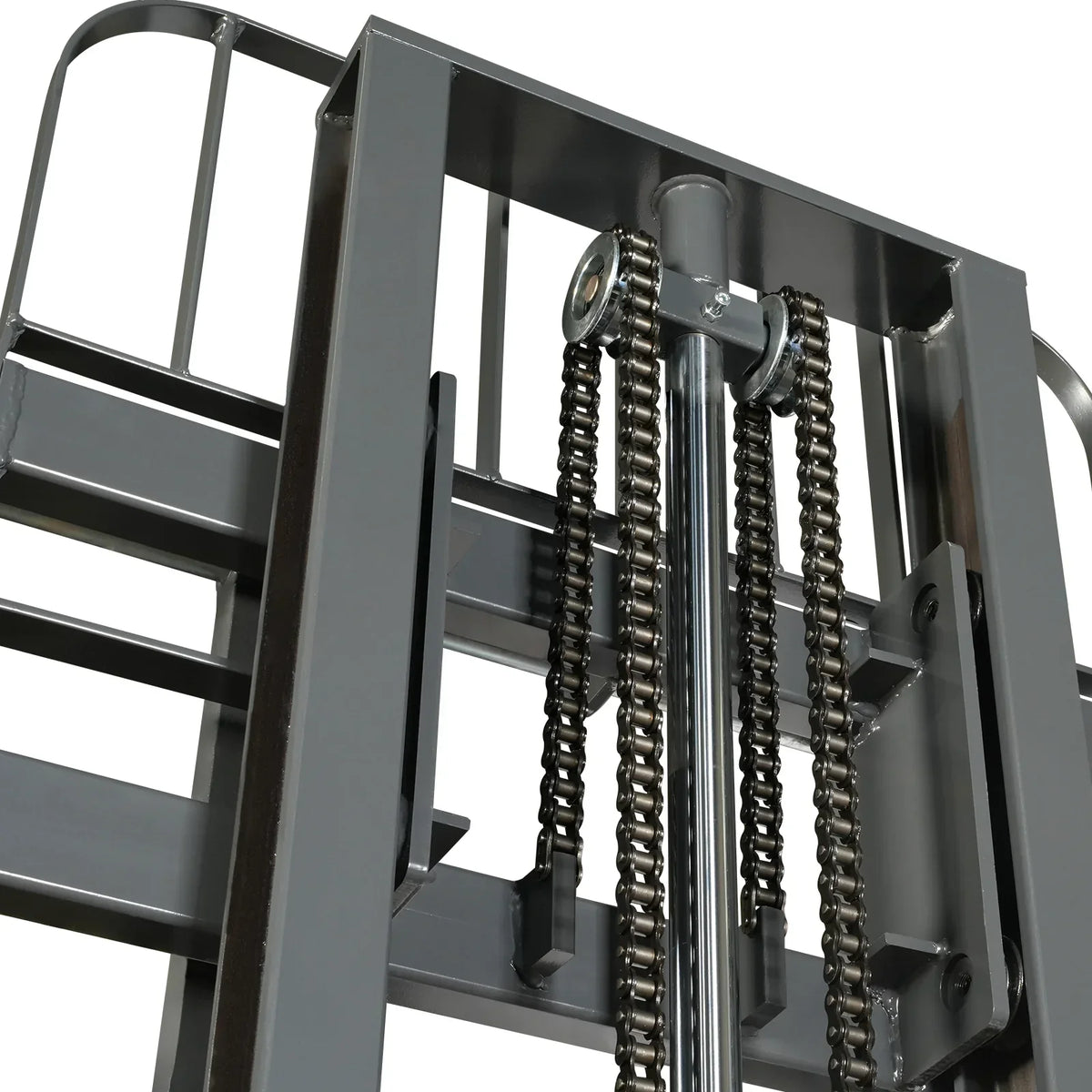 2640lbs Electric Straddle Stacker, 138" Lift,  Adjustable Legs & Forks,  F26-138SLA