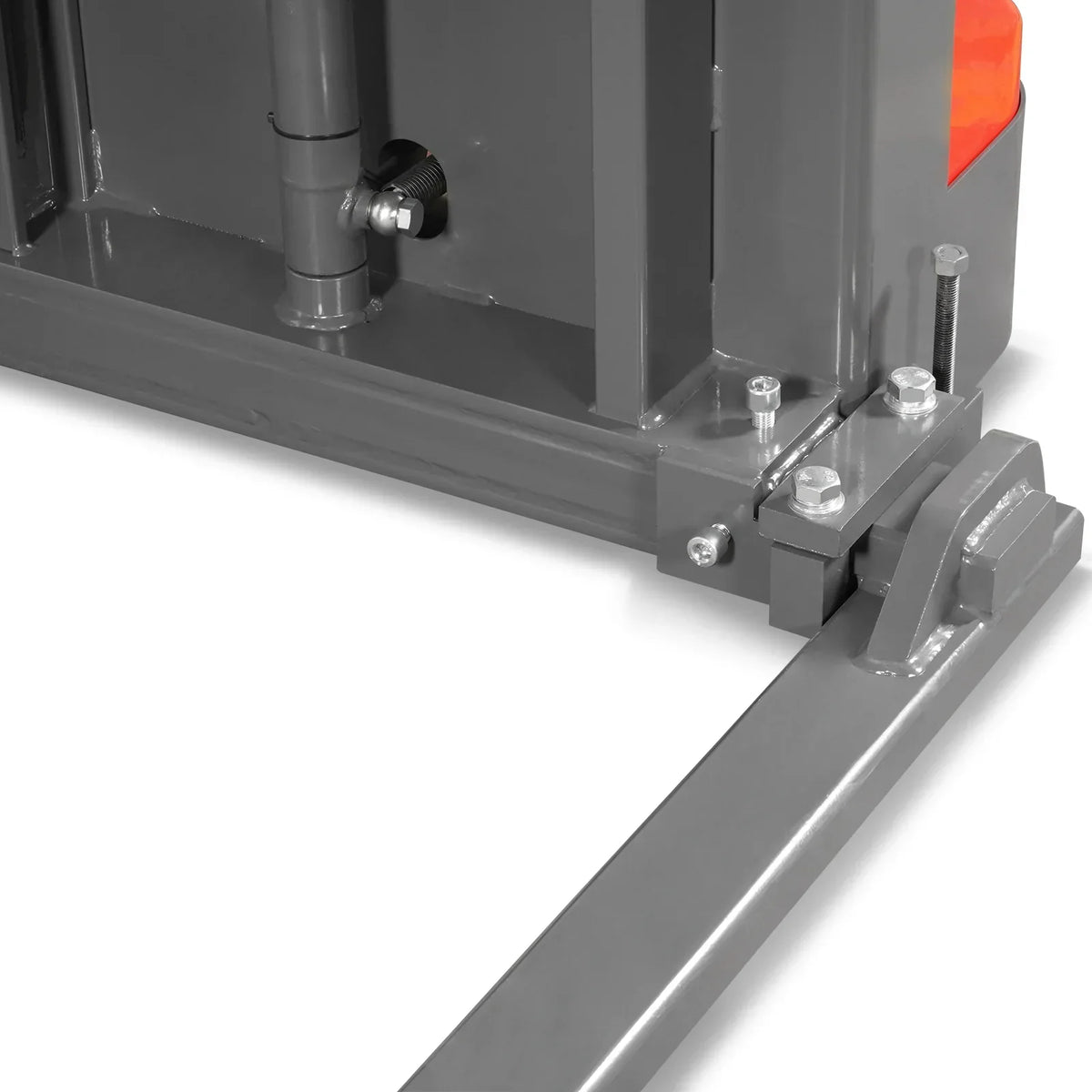 2640lbs Lithium-ion Electric Straddle Stacker,  138" Lift,  Adjustable Legs & Forks,  F26-138S