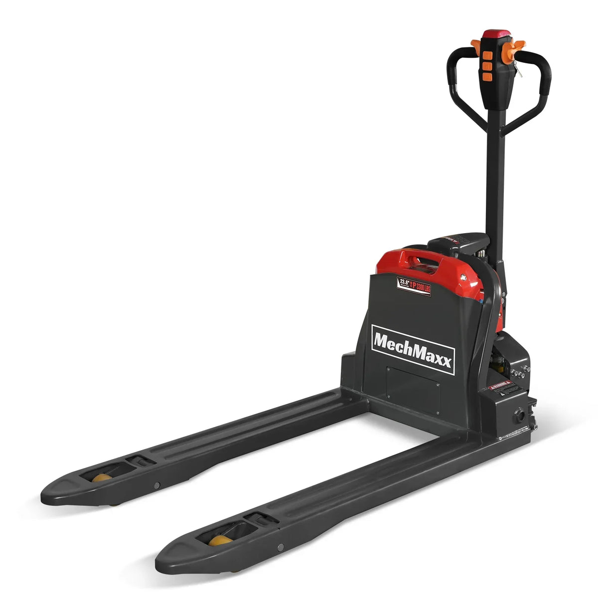 3300lbs Lithium-ion Electric Pallet Jack,  45"x27" Fork,  24V 40Ah Removable Battery,  Walkie Type Truck,  LPT33