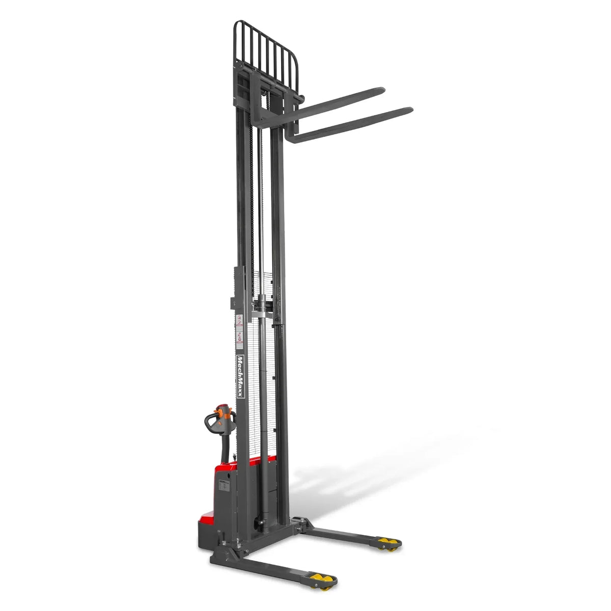 3300lbs Lithium-ion Electric Straddle Stacker,  138" Lift,  Adjustable Legs & Forks,  F33-138S