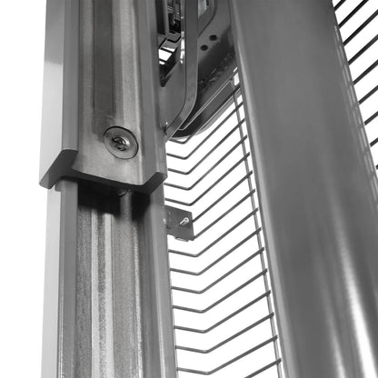 3300lbs Lithium-ion Electric Straddle Stacker,  118" Lift,  Adjustable Legs & Forks,  F33-118S
