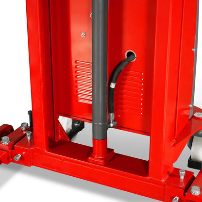 3300lbs Semi-Electric Straddle Stacker,  118" Lift,  Adjustable Legs & Forks,  S33-118S