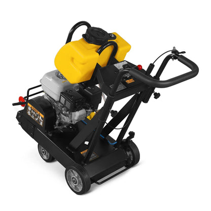 Honda GX160 Walk-Behind Concrete Floor Saw, 14 in Blade, 4 in Cutting Depth, FS350H
