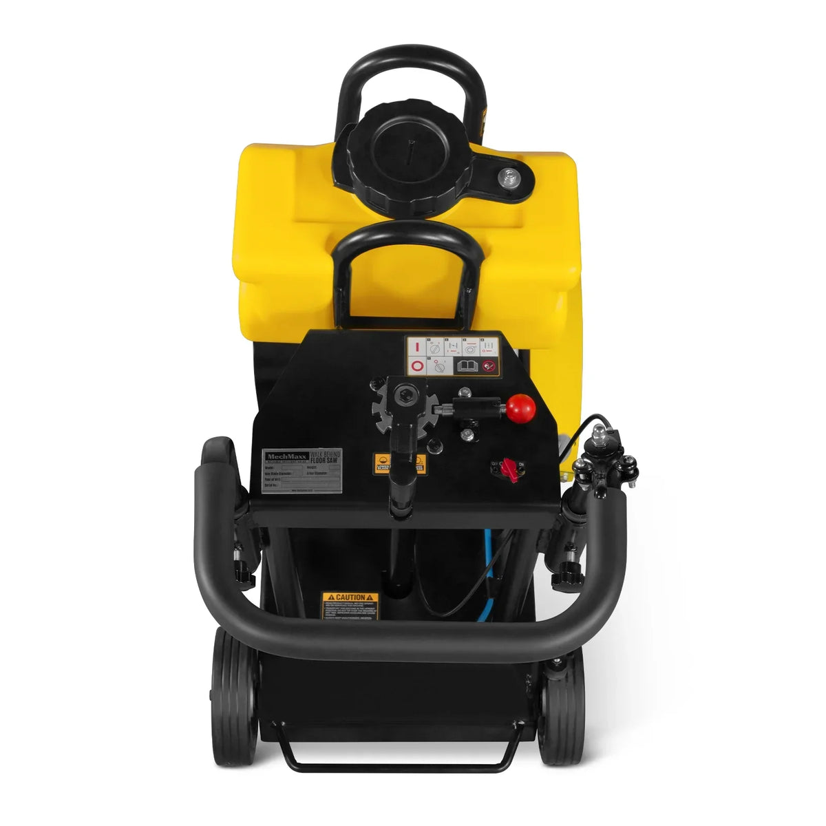 Honda GX160 Walk-Behind Concrete Floor Saw, 14 in Blade, 4 in Cutting Depth, FS350H