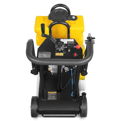 5.8 HP Walk-Behind Concrete Floor Saw, 14 in Blade, 4 in Cutting Depth, FS350Z