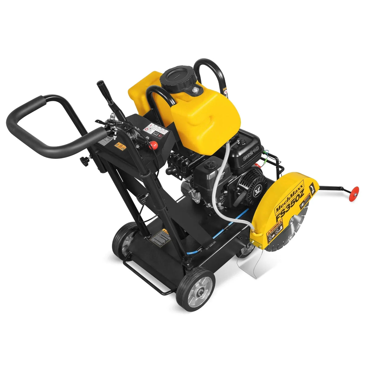 5.8 HP Walk-Behind Concrete Floor Saw, 14 in Blade, 4 in Cutting Depth, FS350Z