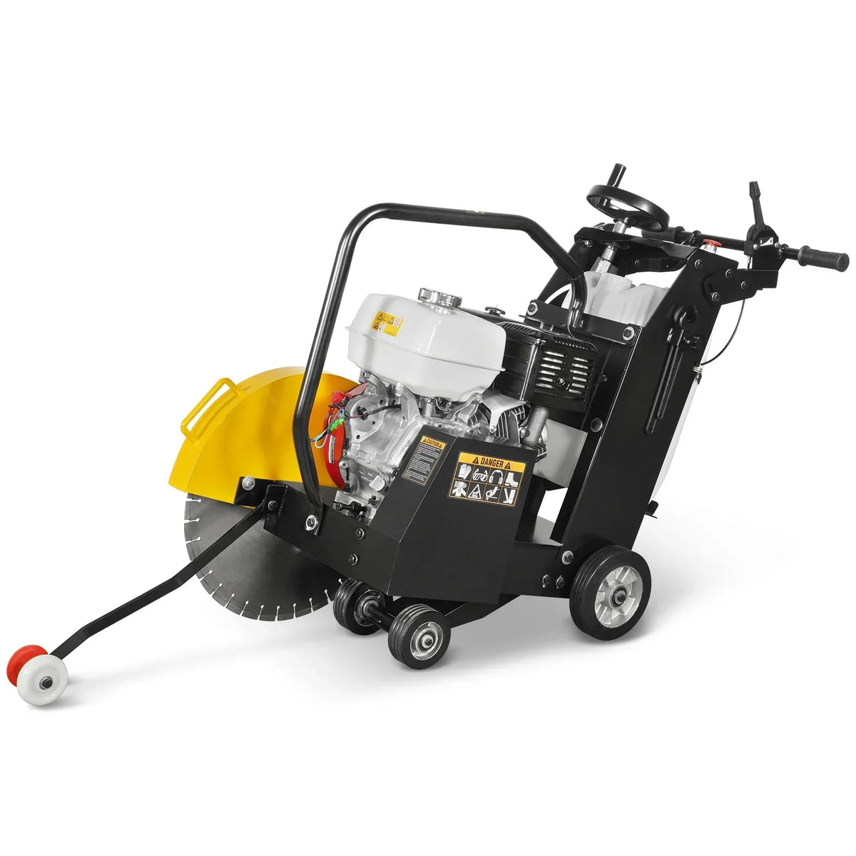 Honda GX390 Walk-Behind Concrete Floor Saw, 20 in Blade, 7 in Cutting Depth, FS480H