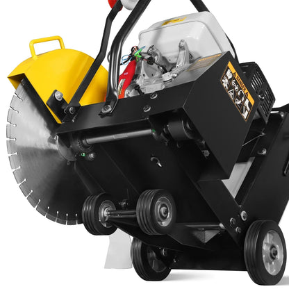 Honda GX390 Walk-Behind Concrete Floor Saw, 20 in Blade, 7 in Cutting Depth, FS480H