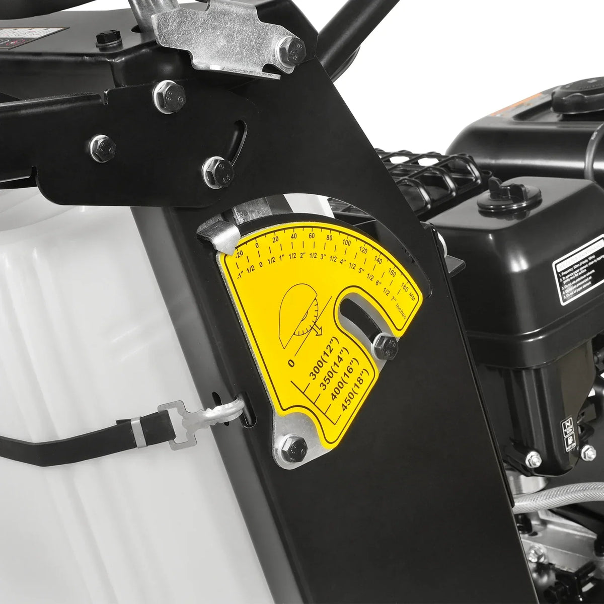 15 HP Walk-Behind Concrete Floor Saw, 20 in Blade, 7 in Cutting Depth, FS480Z