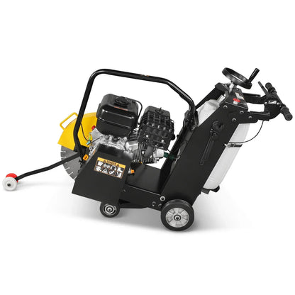 15 HP Walk-Behind Concrete Floor Saw, 20 in Blade, 7 in Cutting Depth, FS480Z