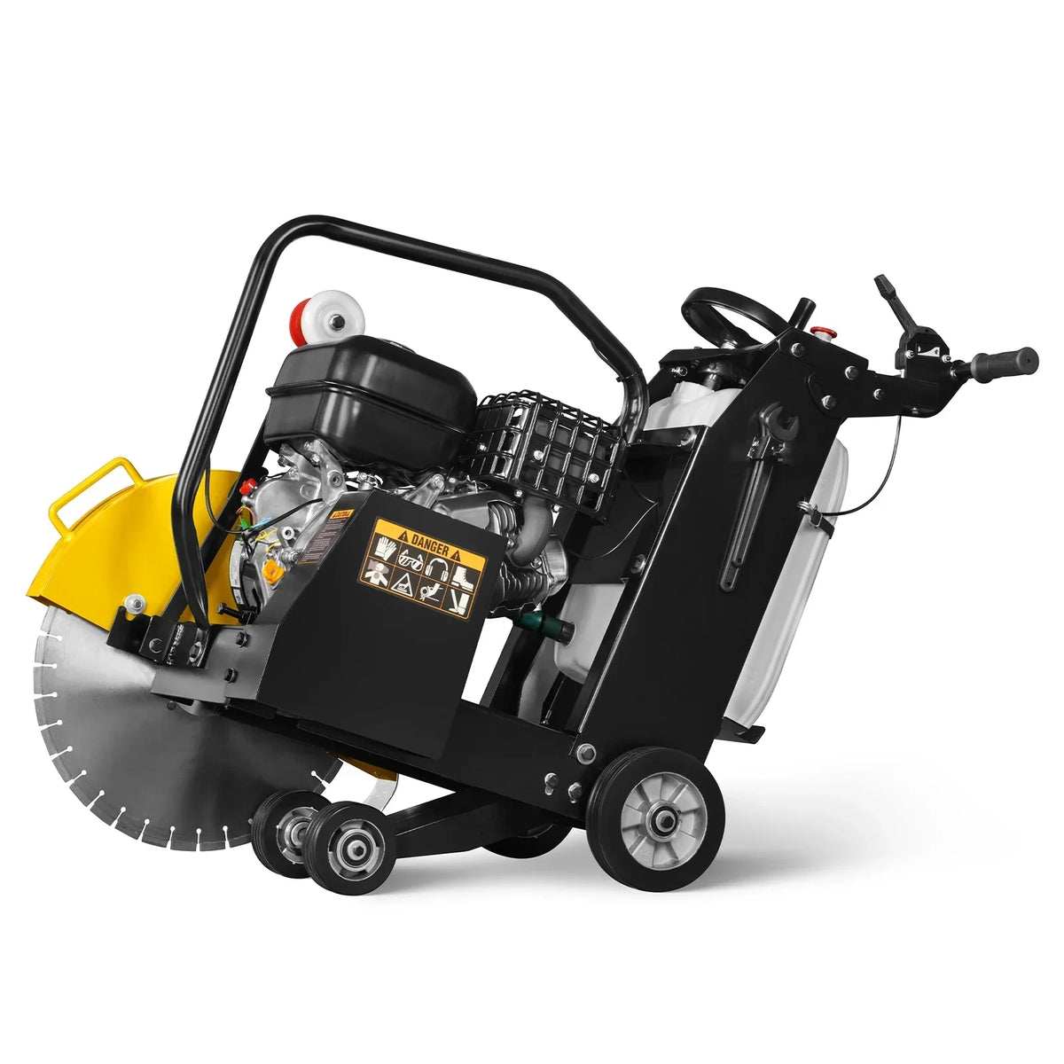 15 HP Walk-Behind Concrete Floor Saw, 20 in Blade, 7 in Cutting Depth, FS480Z