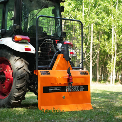 3-Point PTO Stump Grinder & Forestry Log Skidding Winch Bundle, SG24 & FW8800
