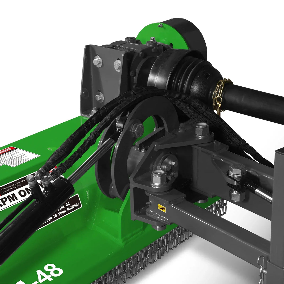 48" Standard 3 Point Offset Flail Ditch Bank Mower,  25-50HP,  VAM48