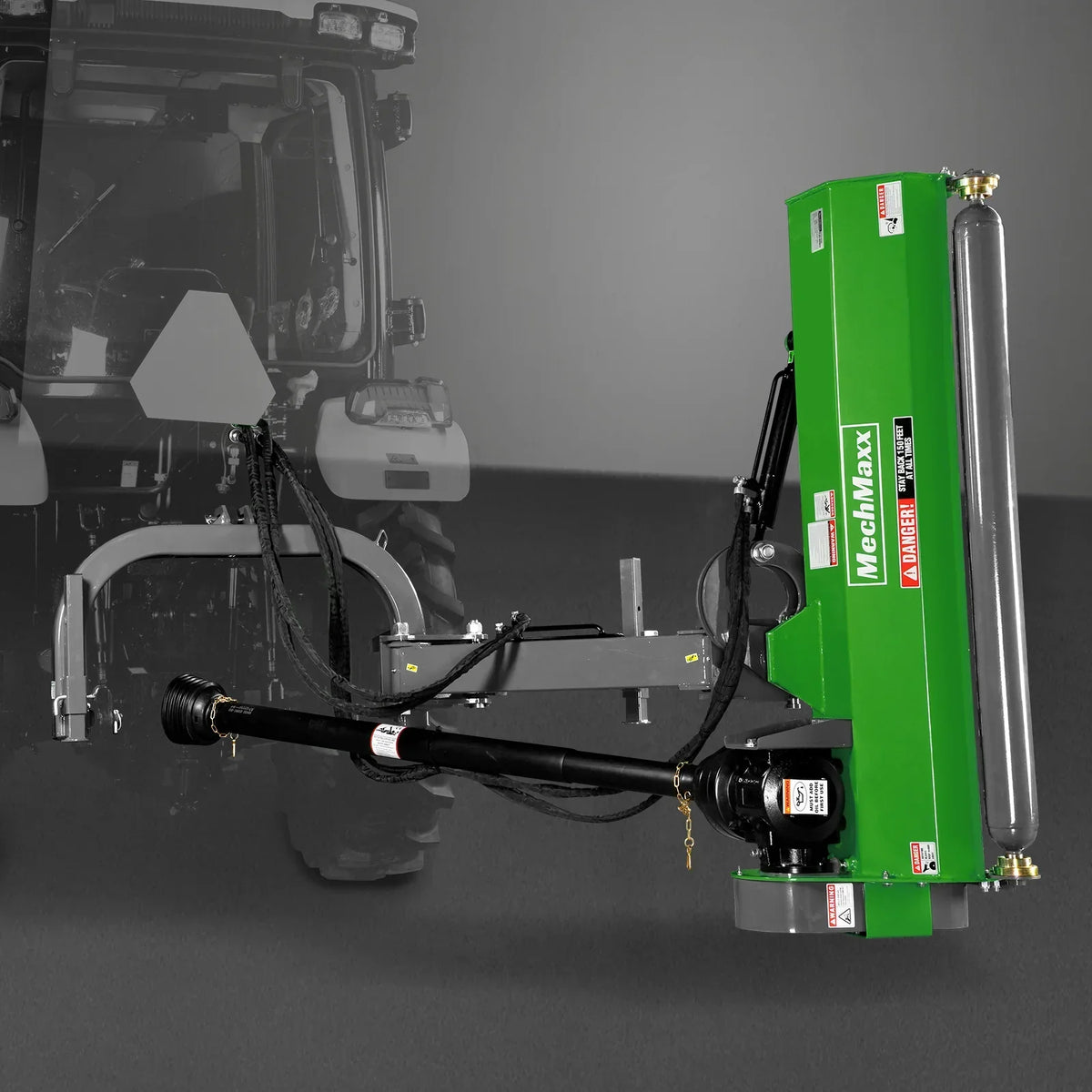60" Standard 3Point Offset Flail Ditch Bank Mower,  25-60HP,  VAM60