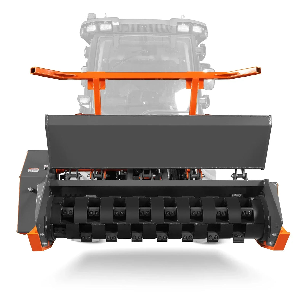 70" PTO Hitch Forestry Brush Mulcher, Cat 2,Tractor Power Recommended 70-110 HP,MC70