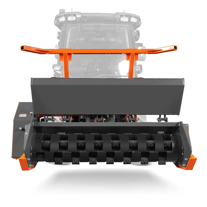 70" PTO Hitch Forestry Brush Mulcher, Cat 2,Tractor Power Recommended 70-110 HP,MC70