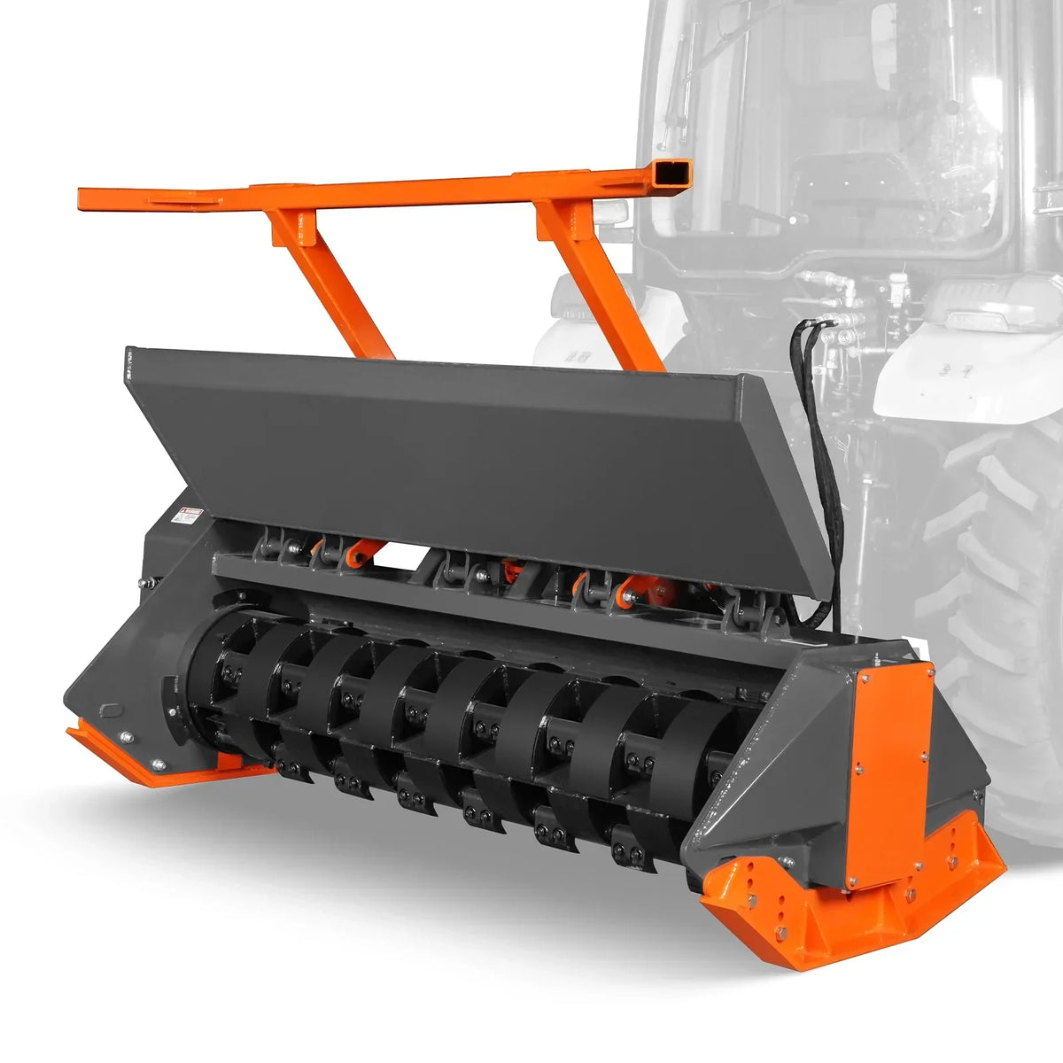70" PTO Hitch Forestry Brush Mulcher, Cat 2,Tractor Power Recommended 70-110 HP,MC70