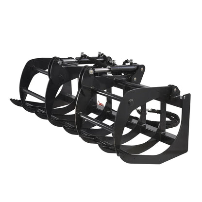 MechMaxx 72” Skid Steer Grapple Bucket Attachment , SGG-72