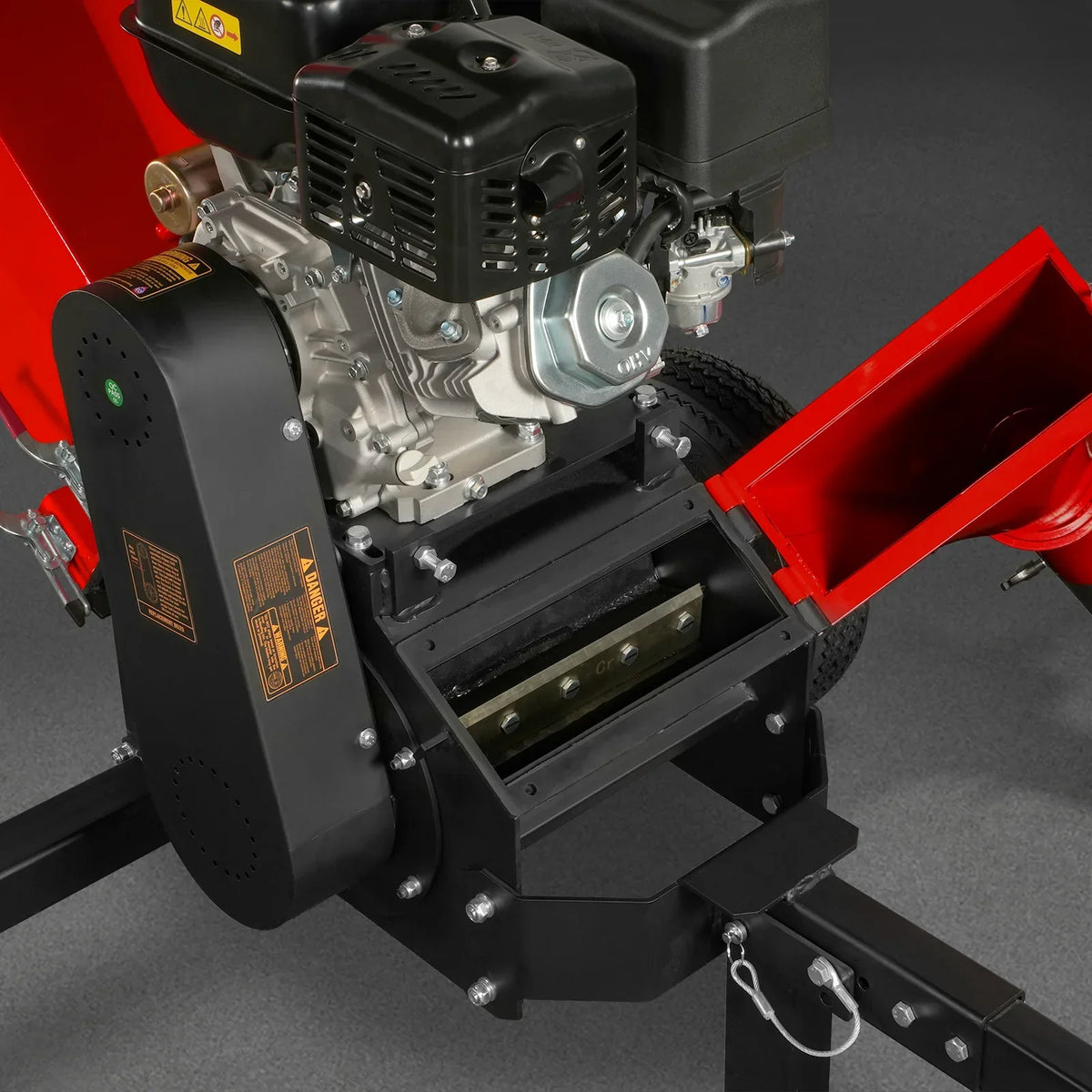 5 inch E-start ZONSEN 459cc Gasoline Engine Powered Wood Chipper ,  GS1500