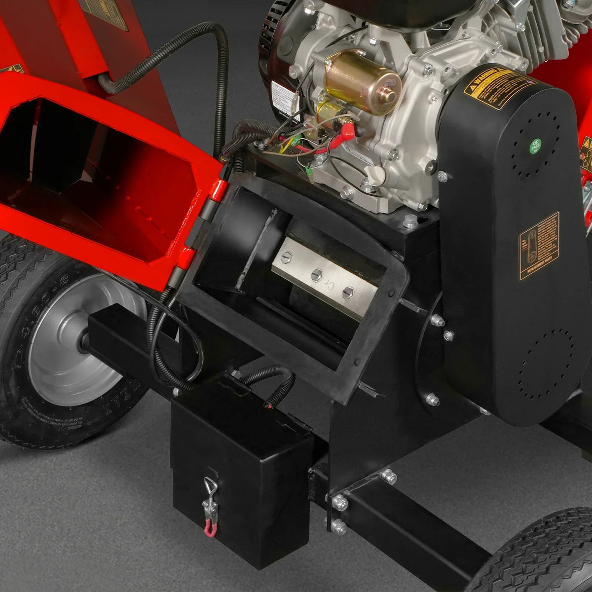 5 inch E-start ZONSEN 459cc Gasoline Engine Powered Wood Chipper ,  GS1500