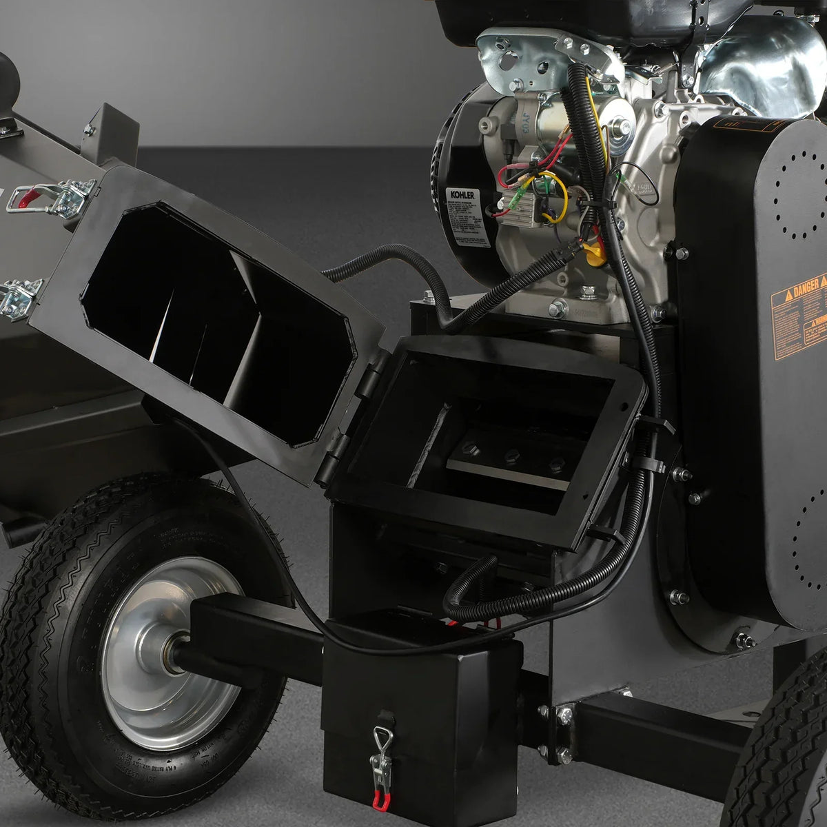 5 inch E-start KOHLER 429cc Gasoline Engine Powered Wood Chipper,  GS1500