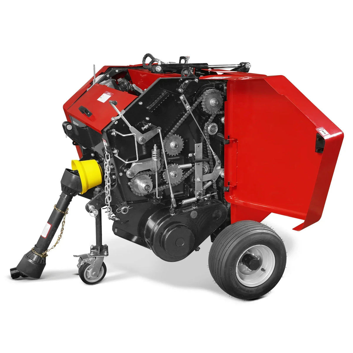 3-Point PTO Mini Round Hay Baler With Twine Wrap,   20" Diameter x 28" Width Bales,  For 15-50hp Tractor,  HB3120
