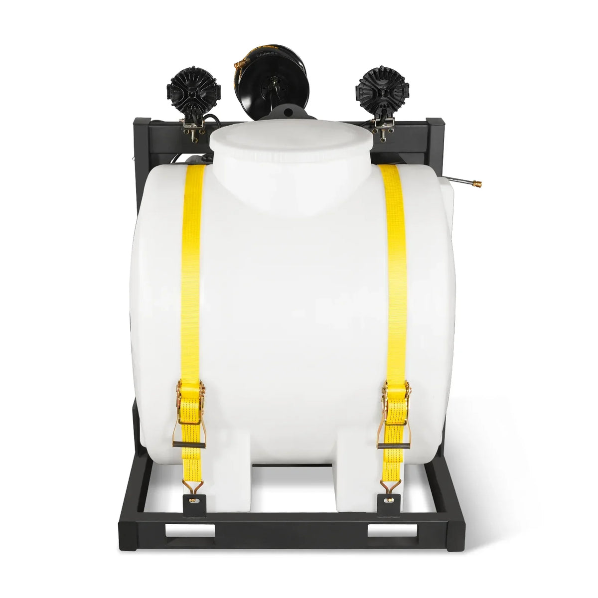 4000 PSI 4 GPM ZONSEN E-Start Engine Hot Water Pressure Washer Skid Mounted with 175 Gal Tank,  HPW40DT