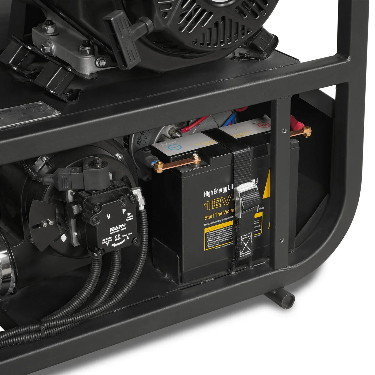4000 PSI 4 GPM HONDA E-Start Engine Hot Water Pressure Washer with Hose Reel,  HPW40H