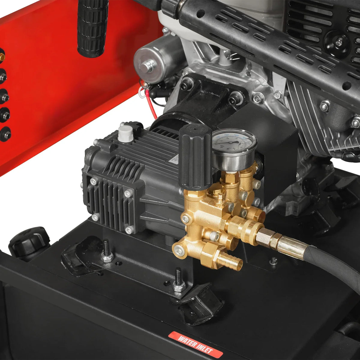 4000 PSI 4 GPM HONDA E-Start Engine Hot Water Pressure Washer with Hose Reel,  HPW40H