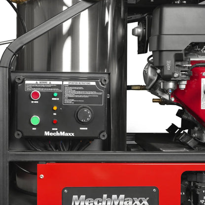 4000 PSI 4 GPM HONDA E-Start Engine Hot Water Pressure Washer with Hose Reel,  HPW40H