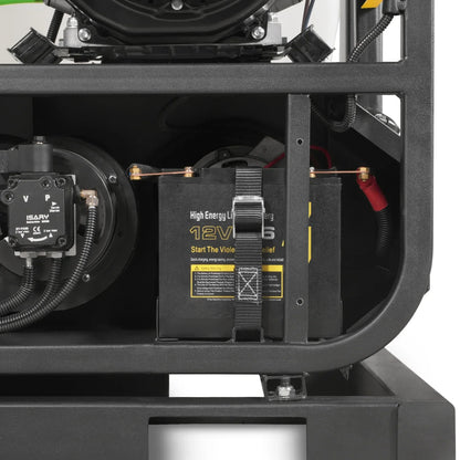 4000 PSI 4 GPM HONDA E-Start Engine Hot Water Pressure Washer Skid Mounted with 245 Gal Tank,  HPW40HBT