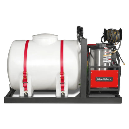 4000 PSI 4 GPM HONDA E-Start Engine Hot Water Pressure Washer Skid Mounted with 245 Gal Tank,  HPW40HBT