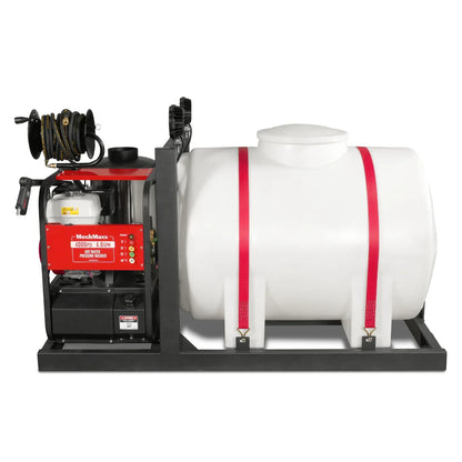 4000 PSI 4 GPM HONDA E-Start Engine Hot Water Pressure Washer Skid Mounted with 245 Gal Tank,  HPW40HBT
