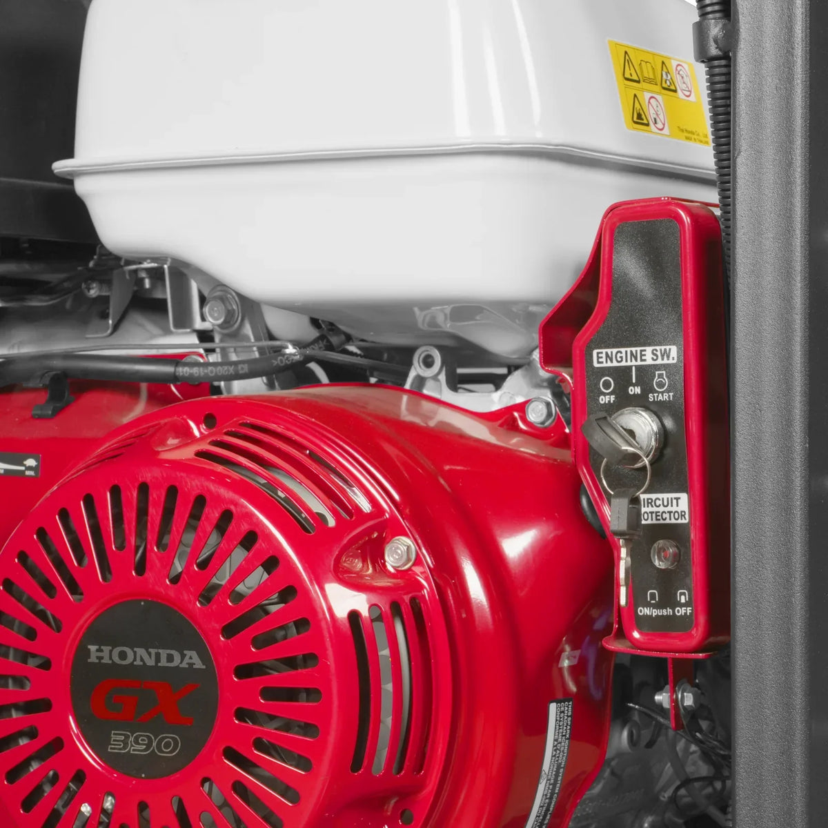 4000 PSI 4 GPM HONDA E-Start Engine Hot Water Pressure Washer Skid Mounted with 175 Gal Tank,  HPW40HT