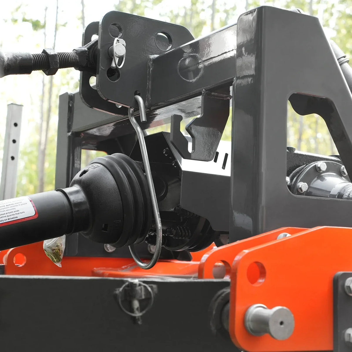 80 in Heavy Duty Rotary Tiller,  3 Point Hitch Cat.2,  Gear Drive,  PTO Shaft Included with Slip Clutch,  40-80 HP,  HRT80