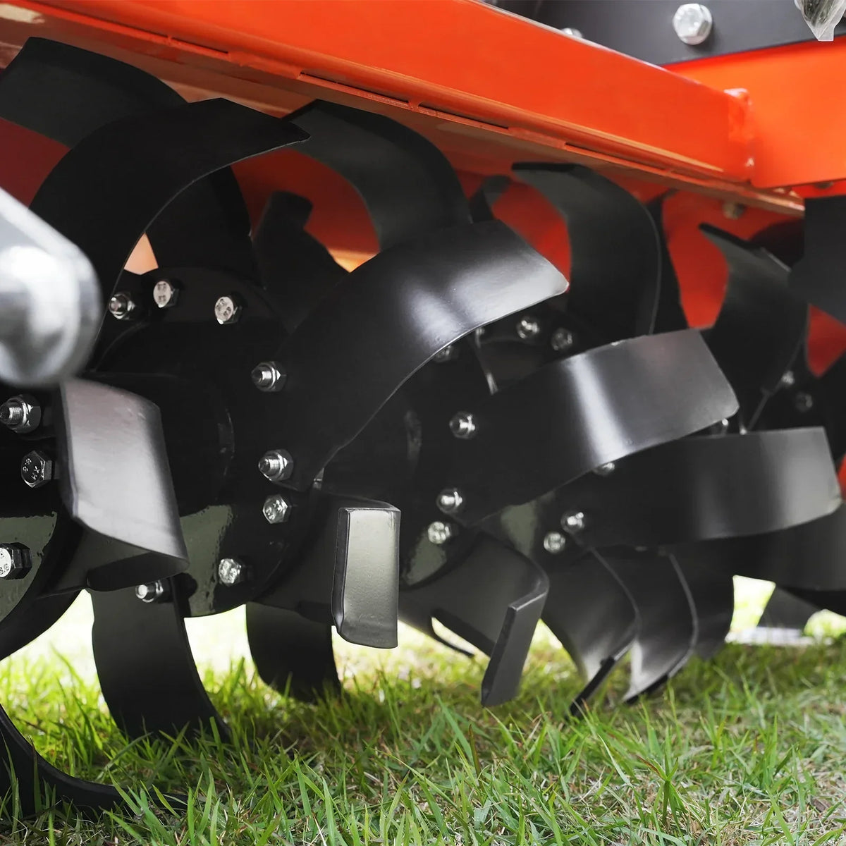 80 in Heavy Duty Rotary Tiller,  3 Point Hitch Cat.2,  Gear Drive,  PTO Shaft Included with Slip Clutch,  40-80 HP,  HRT80