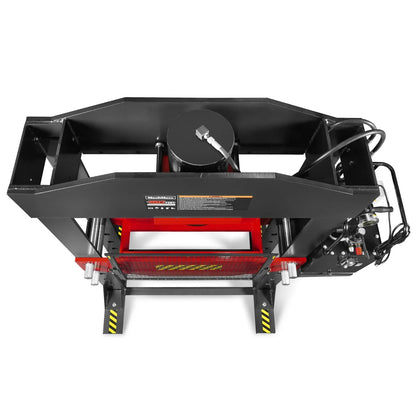 150 Ton H-Frame Electric Hydraulic Shop Press with Double-Acting Cylinder & Chain-Driven Table Lift,  110V Motor,  Fully Welded Steel Frame,  Safety Guard,  HSP150E