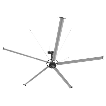18FT HVLS Industrial Ceiling Fan 208-240V 1Ph - Energy Efficient Large Area Air Circulation for Fan Warehouses & Factories,  18FT1PH