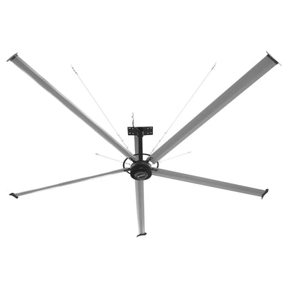 18FT HVLS Industrial Ceiling Fan 208-240V 3Ph - Energy Efficient Large Area Air Circulation for Fan Warehouses & Factories,  18FT3PH