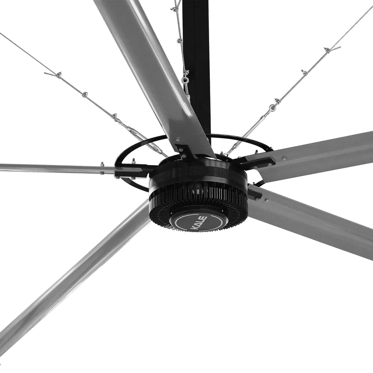20FT HVLS Industrial Ceiling Fan 208-240V 1-Ph - Energy Efficient Large Area Air Circulation for Fan Warehouses & Factories,  20FT1PH