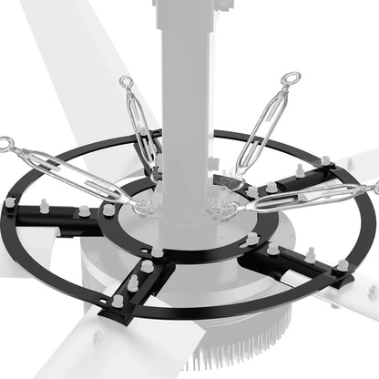 18FT HVLS Industrial Ceiling Fan 208-240V 1Ph - Energy Efficient Large Area Air Circulation for Fan Warehouses & Factories,  18FT1PH