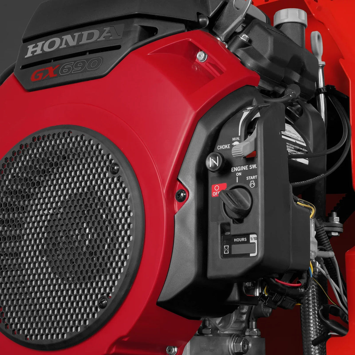 HONDA GX690 22HP 688cc Twin Cylinder Gasoline Engine Powered 7" Hydraulic Feeding Commerical Wood Chipper,  DCH7