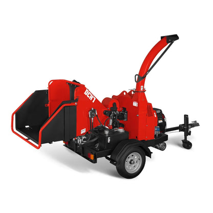 HONDA GX690 22HP 688cc Twin Cylinder Gasoline Engine Powered 7" Hydraulic Feeding Commerical Wood Chipper,  DCH7