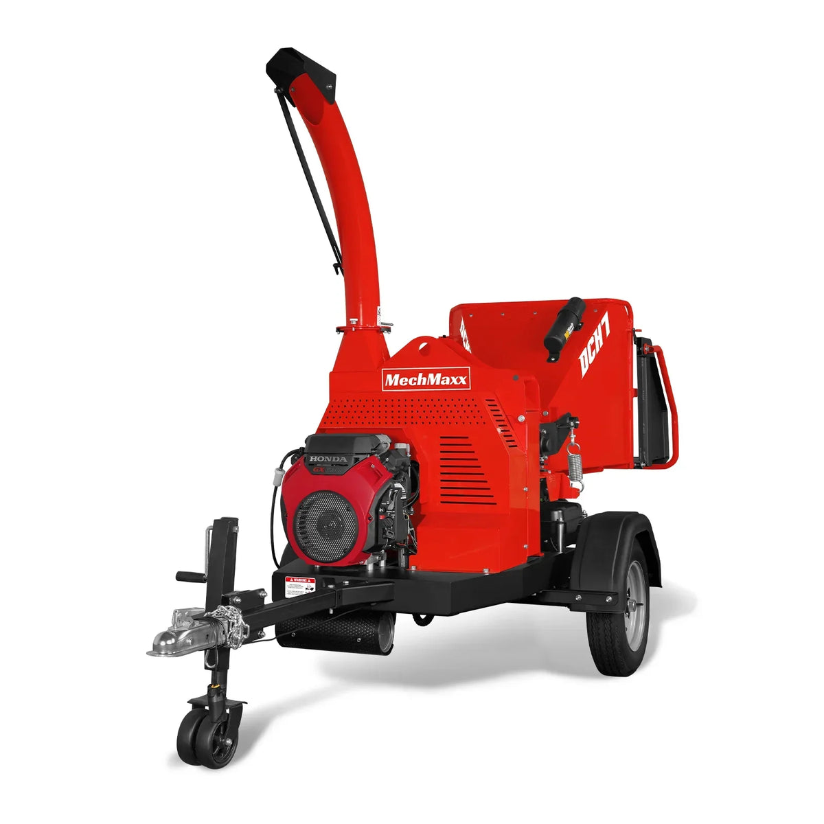 HONDA GX690 22HP 688cc Twin Cylinder Gasoline Engine Powered 7" Hydraulic Feeding Commerical Wood Chipper,  DCH7