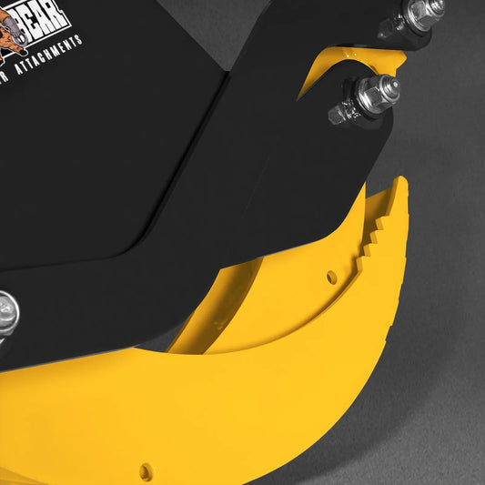 59" Multi-purpose Hydraulic Rotating Log Grapple For Mini Skid Steer, 1500lbs Lift Capacity, 360° Rotational Ability